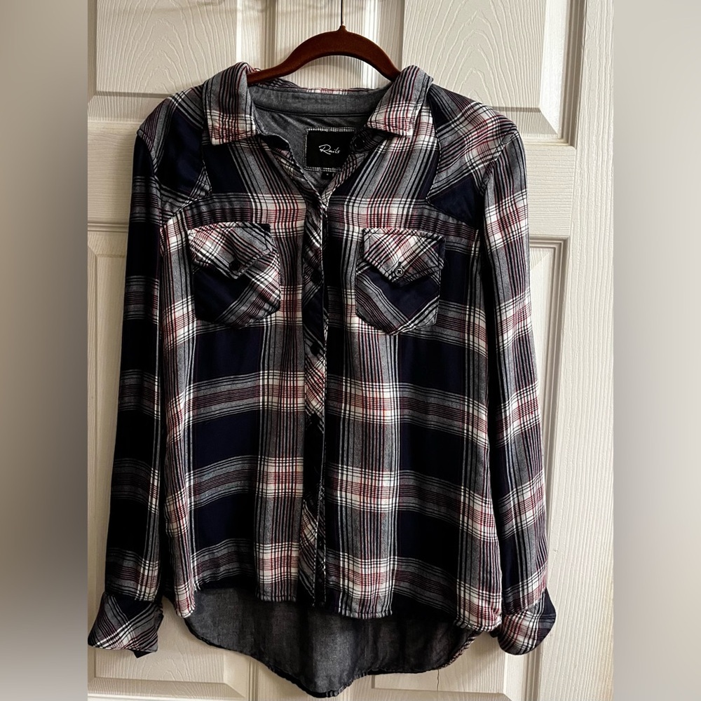 RAILS~MULTICOLOR BUTTON UP SHIRT~S